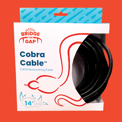 Cobra Cable: 14' CAT6 Networking Cable