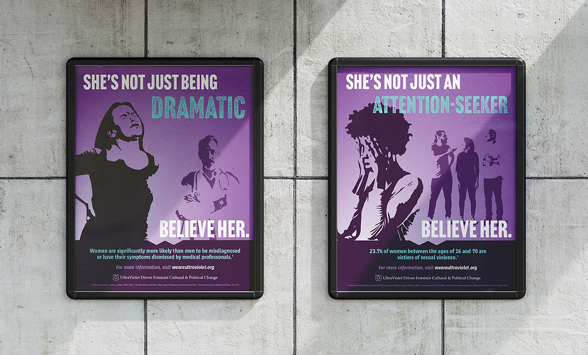 Believe Her Poster Series