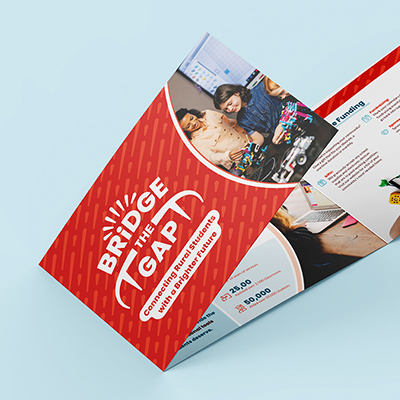 Bridge The Gap Logo & Brochure