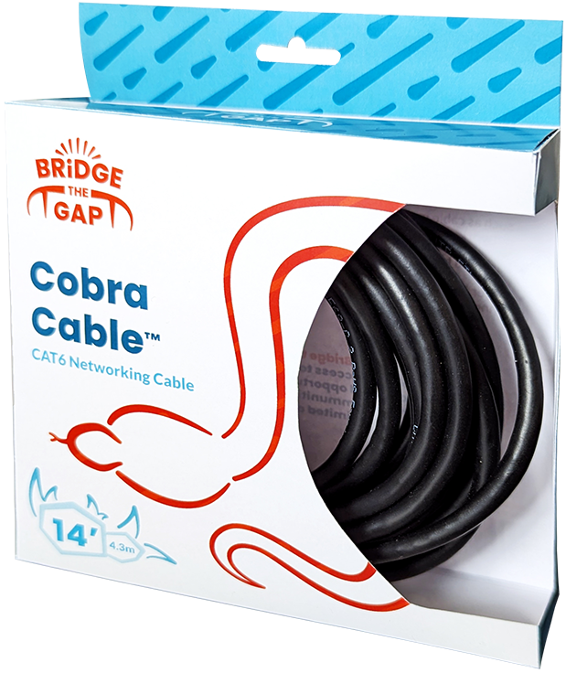 Bridge the Gap Cobra Cable Box Front