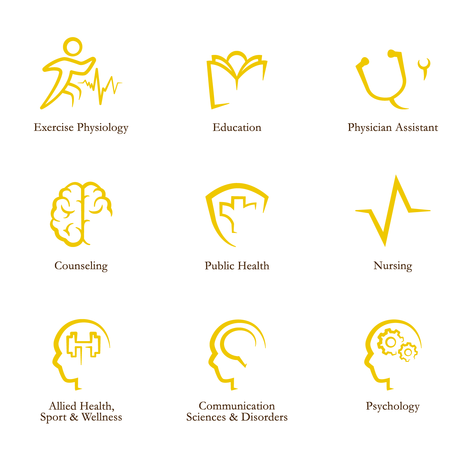 College of Education & Health Sciences Symbols