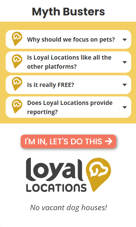 Loyal Locations FAQ Mobile Still