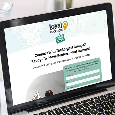 Loyal Locations Landing Pages