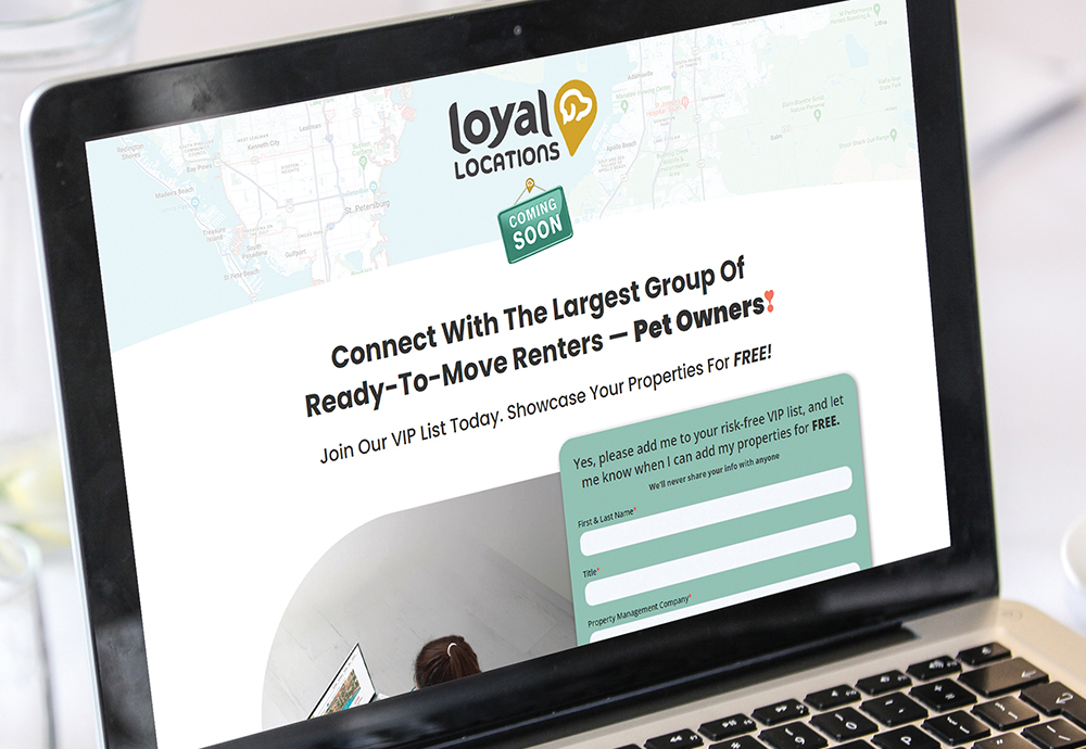 Loyal Locatinos Website Mockup