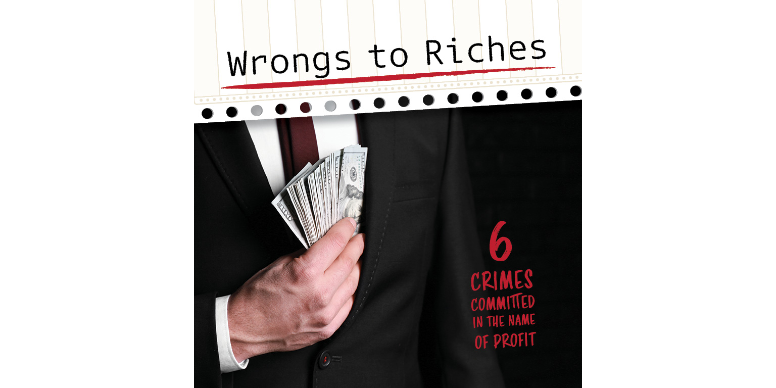 Wrongs to Riches Front Cover